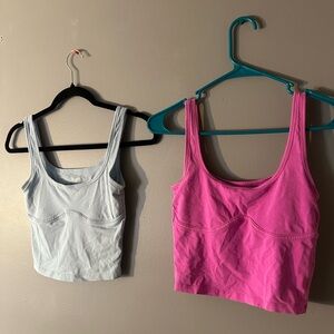 PINK Victoria's Secret Bright Pink Tank Top